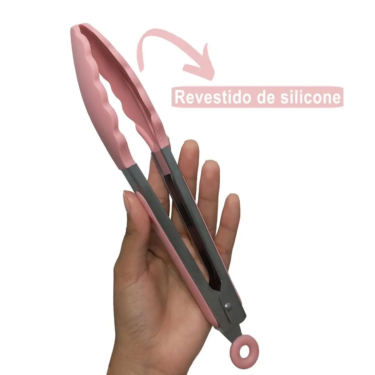 Kit Utensílios de Cozinha 12Pçs | Rosa