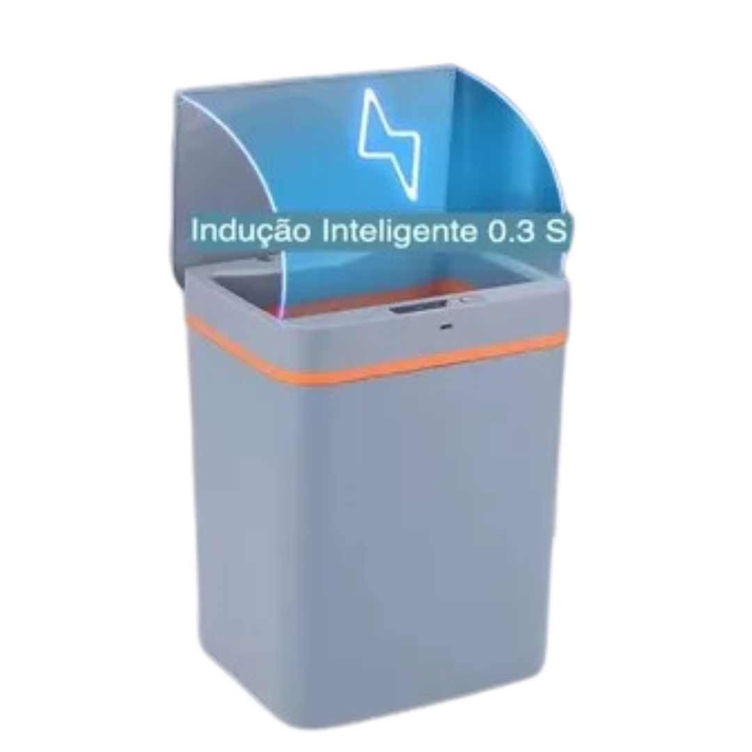 Lixeira Automática 15L USB com Sensor