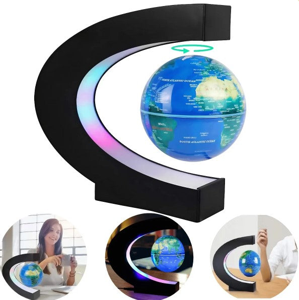 Luminária Globo Terrestre Flutuante LED