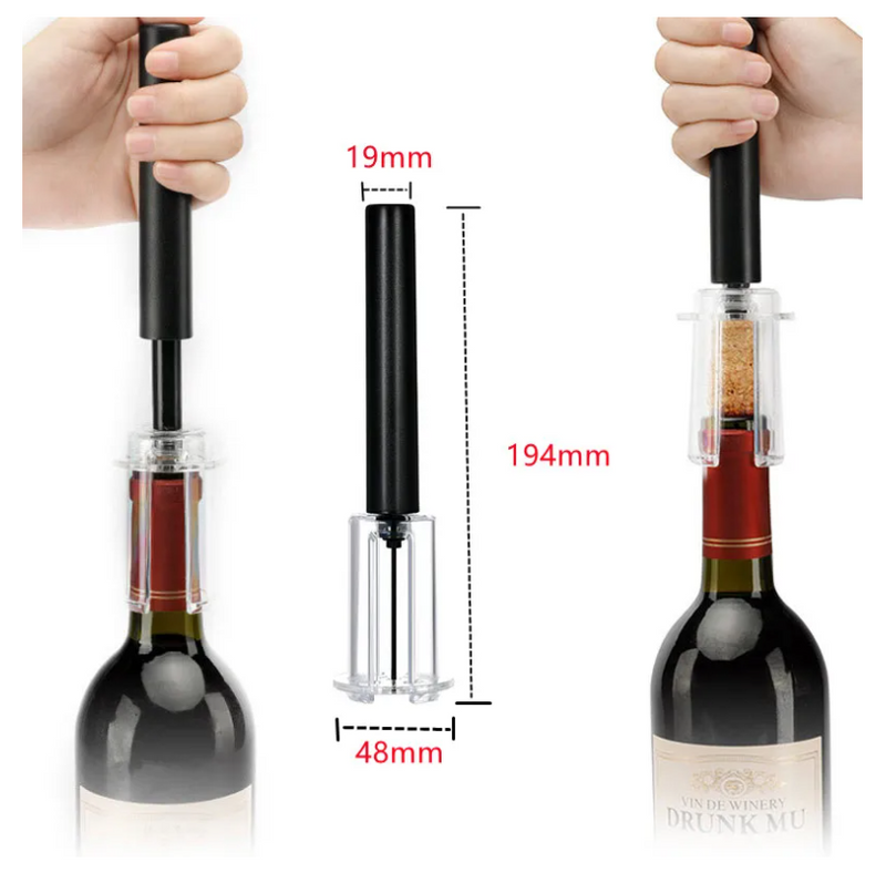 Saca-Rolhas Air Pump | Bomba de Ar para Vinhos