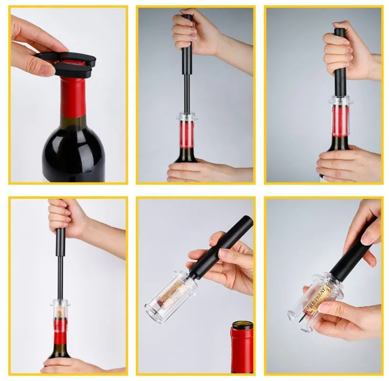 Saca-Rolhas Air Pump | Bomba de Ar para Vinhos