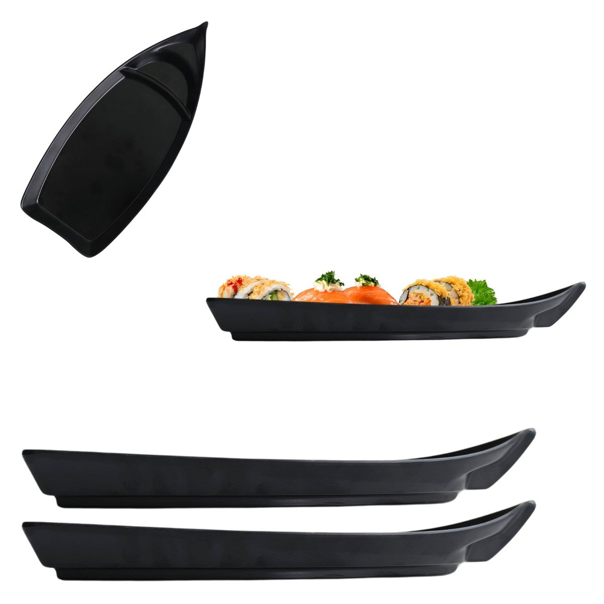 Kit 2 Barcos para Sushi Melamina 26cm