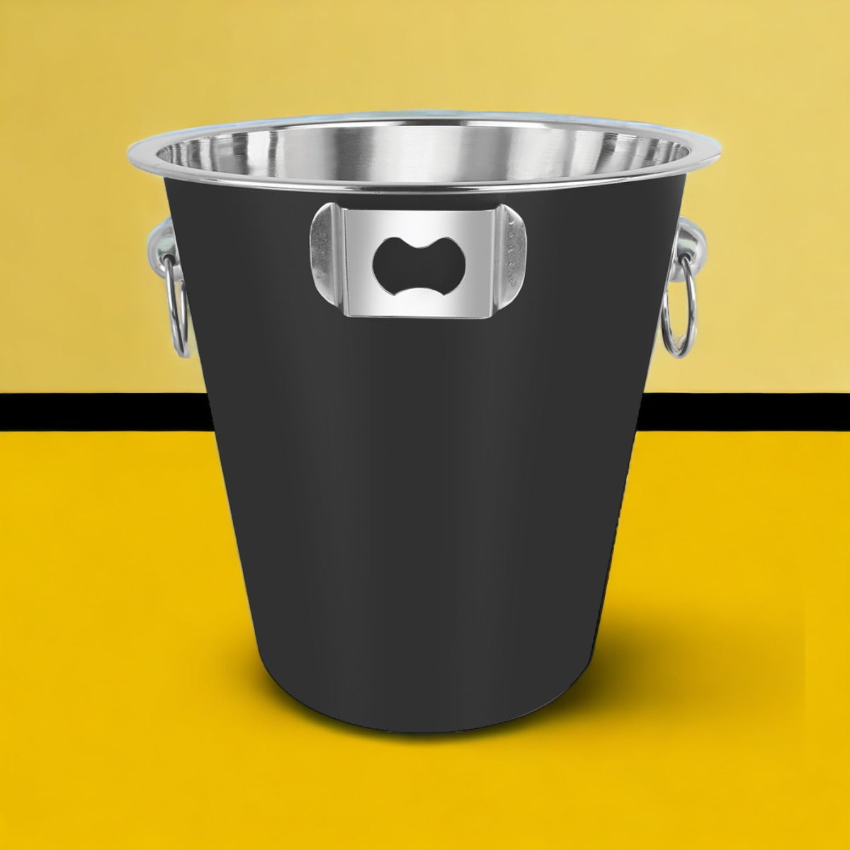 Balde de Gelo para Cerveja Inox com Abridor e Alça 4,5 Lt | Hauskraft