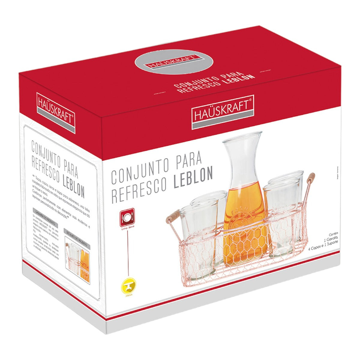 Conjunto para Refresco Leblon Rosé