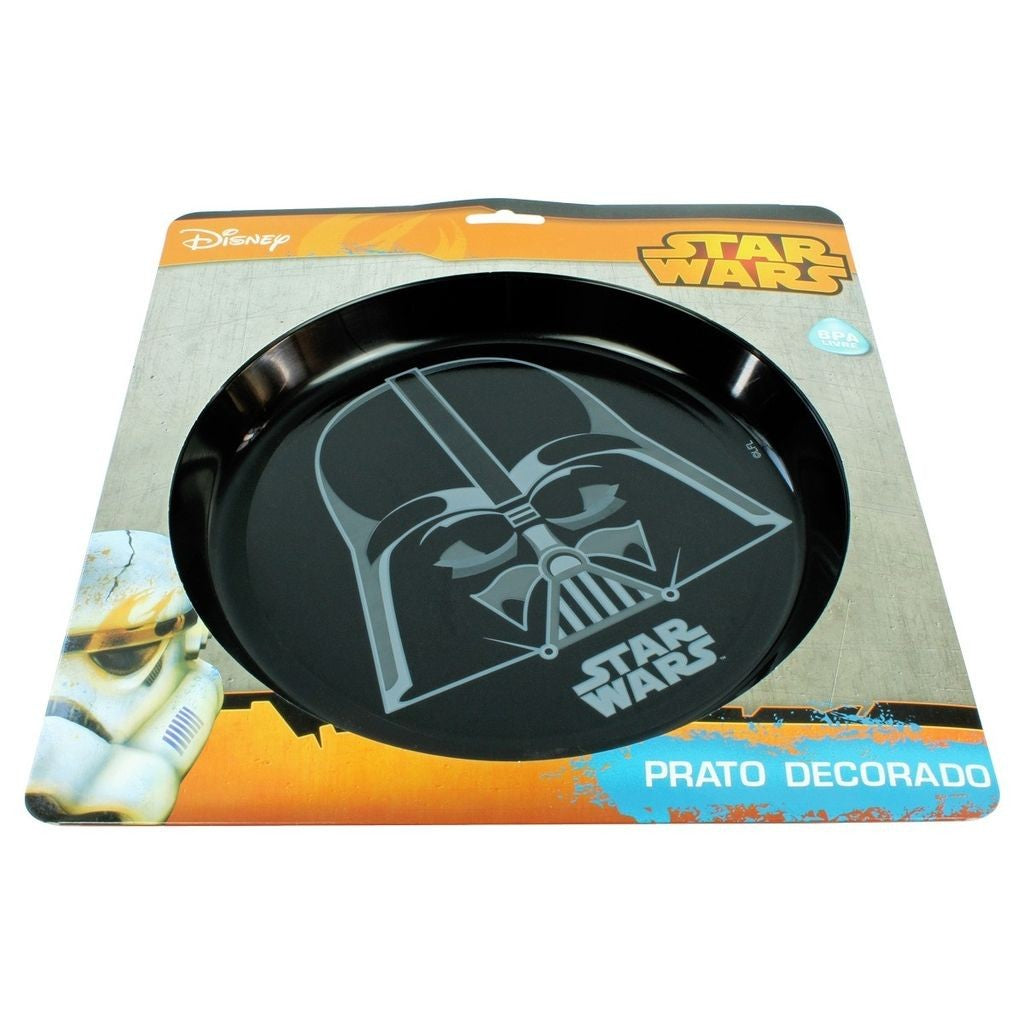 Kit Refeição Star Wars BabyGo | Prato + Copo 440ml