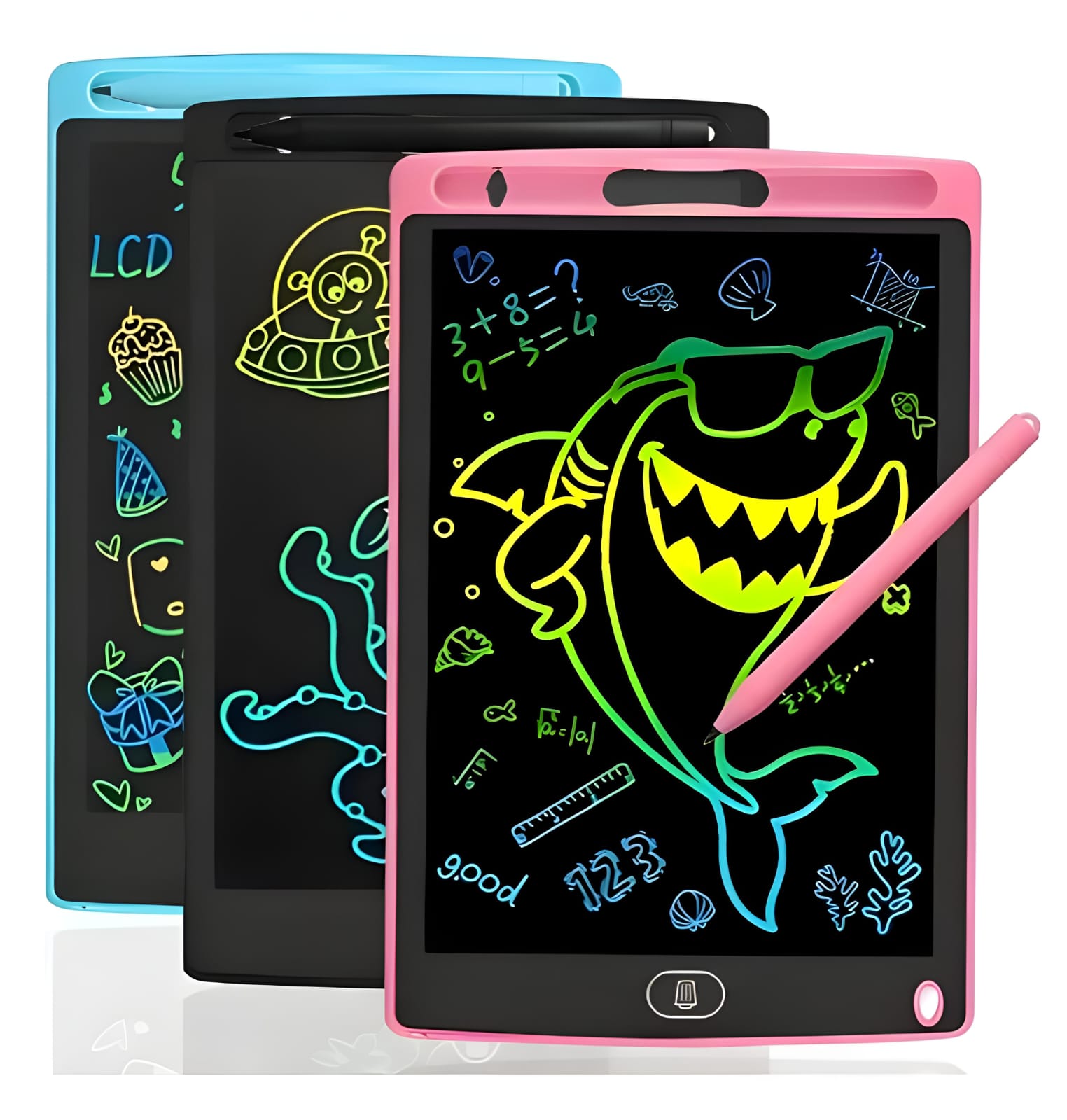 Lousa Mágica Infantil Tablet Digital LCD 10” Com Caneta Para Desenhar