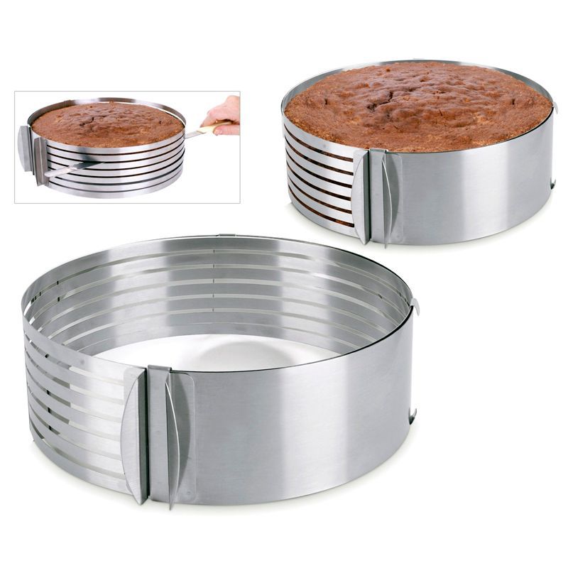 Aro Regulável Cortador Horizontal para Bolo