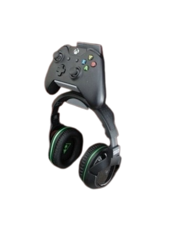 Suporte Duplo para Controle e Fone de Ouvido