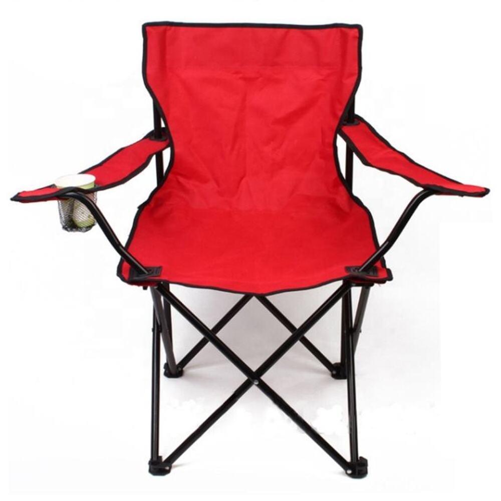 Cadeira Camping Dobrável com Porta Copo e Bolsa