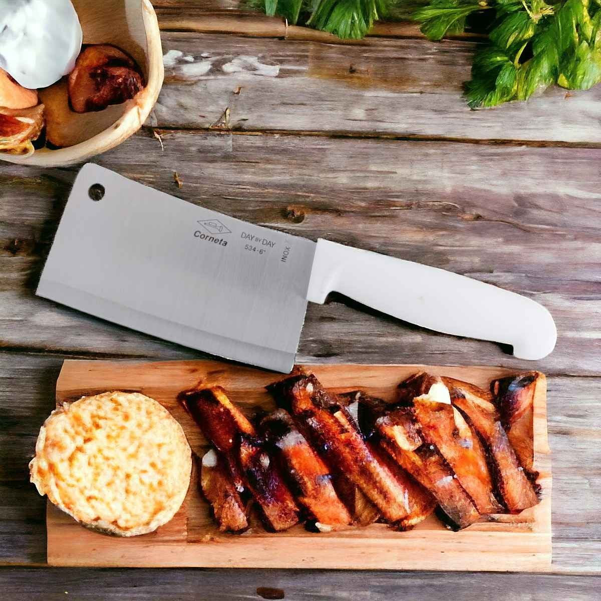 Cutelo para Carnes Inox 6 Polegadas Dia a Dia Corneta