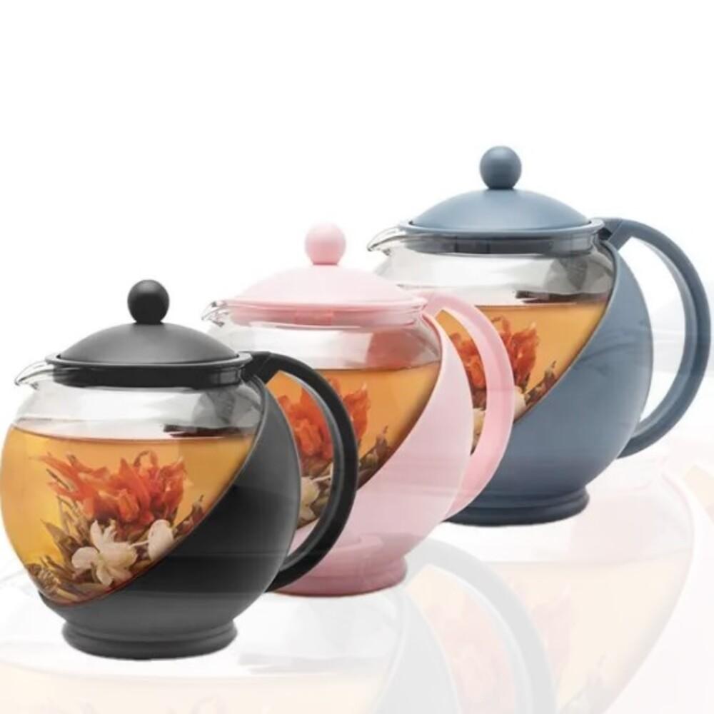 Chaleira bule de vidro com infusor de metal 750 ml