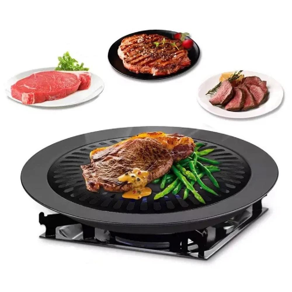 Mini Churrasqueira para Fogão Grill Antiaderente
