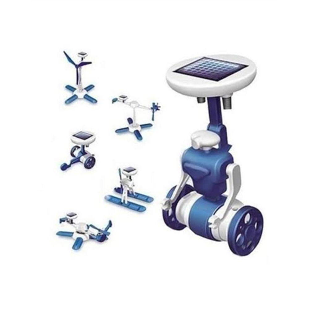 Kit Robô a Energia Solar 6 em 1