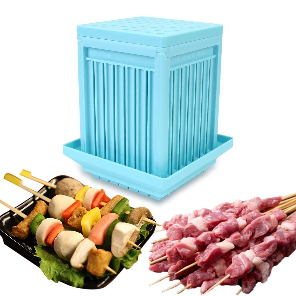 Forma de Espetinhos para Churrasco Profissional | 49 Espetinhos