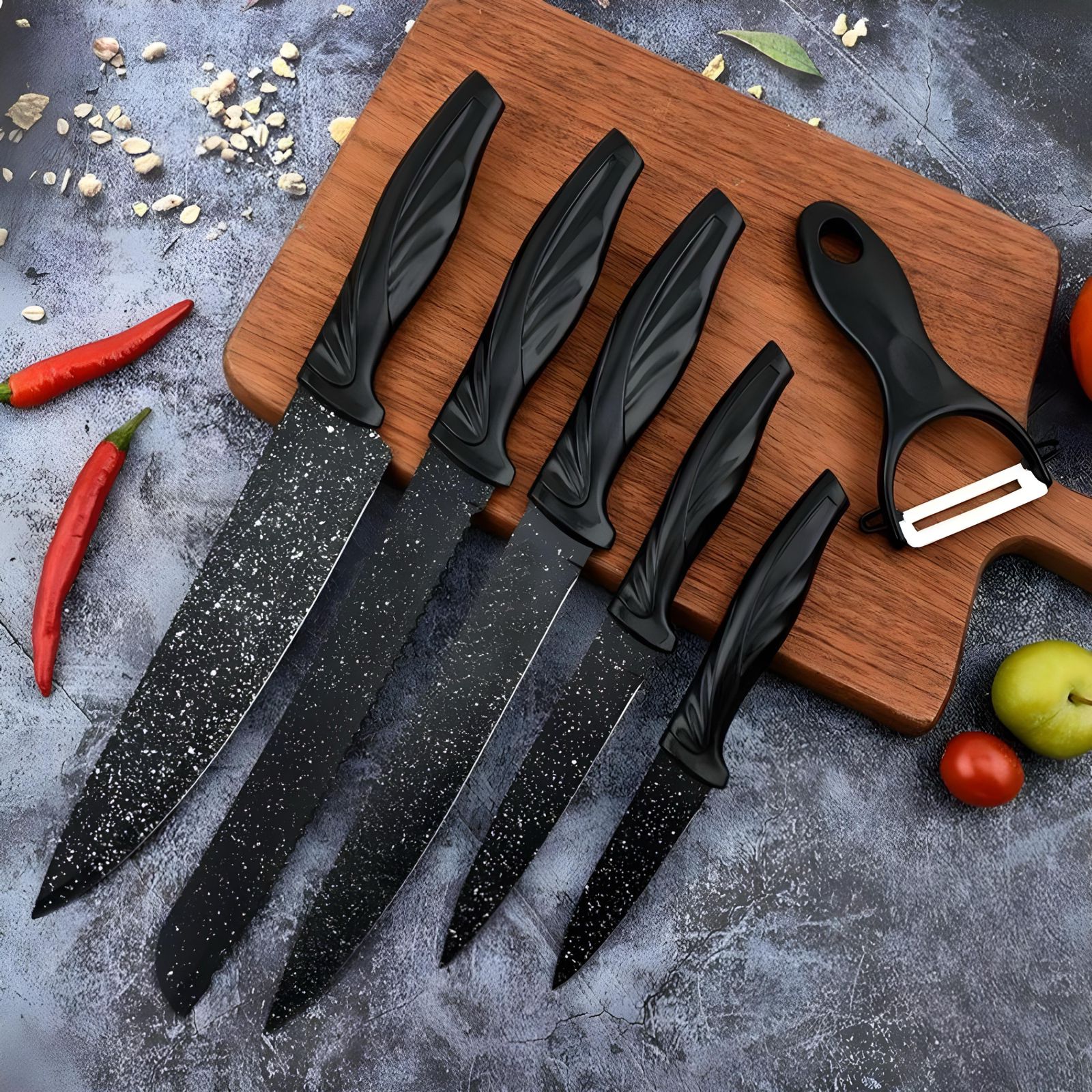 Kit Facas para Churrasco 6 Peças | B-Max