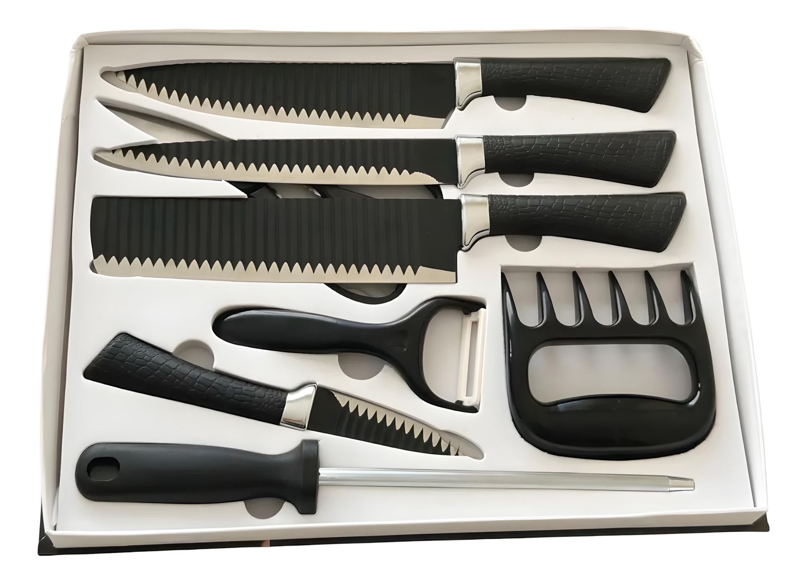 Kit Churrasco 8 Peças B-Max BM-F988