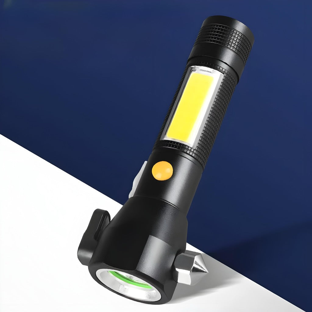 Lanterna Recarregável Solar e USB 450 Lúmens