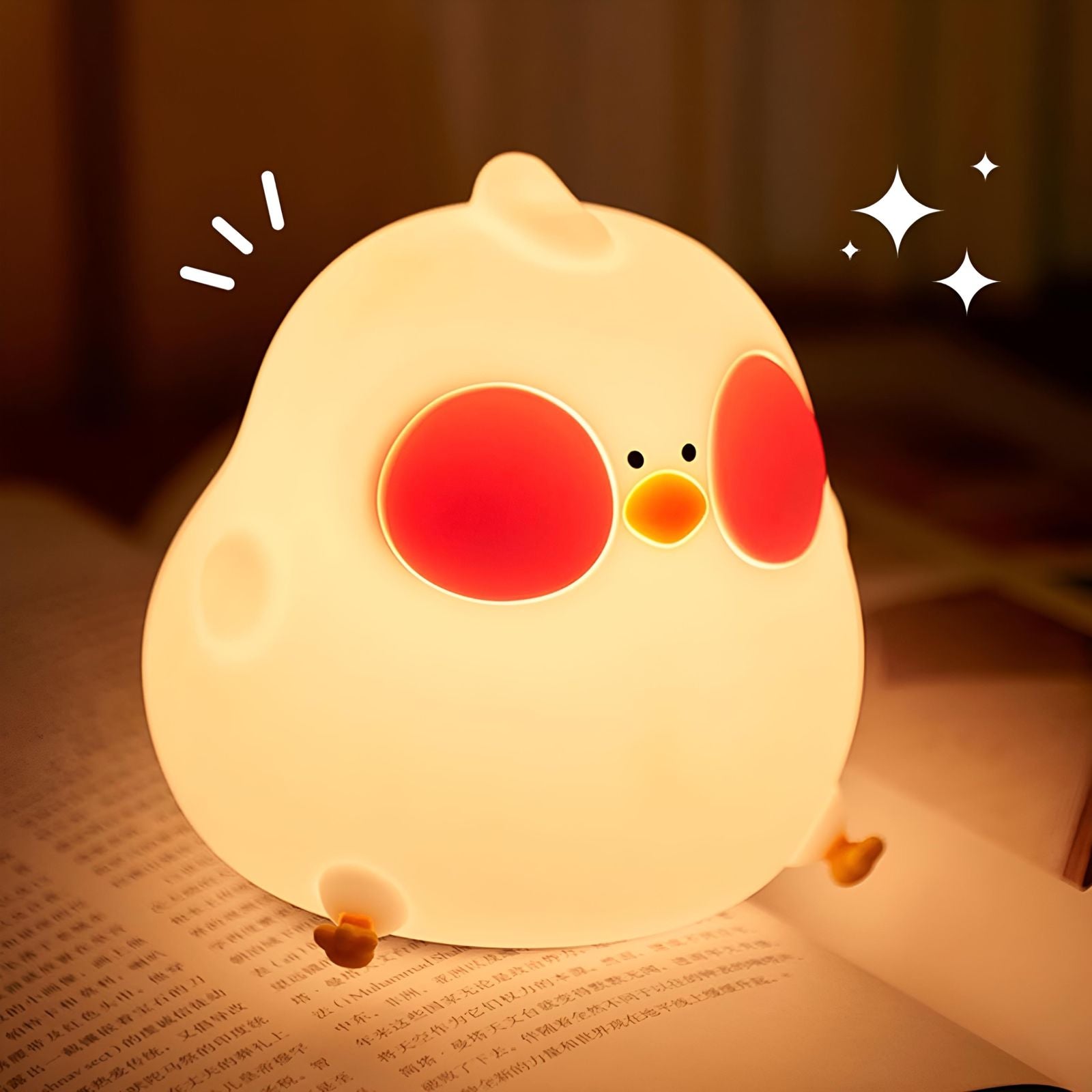 Luminária Touch Galinha LED