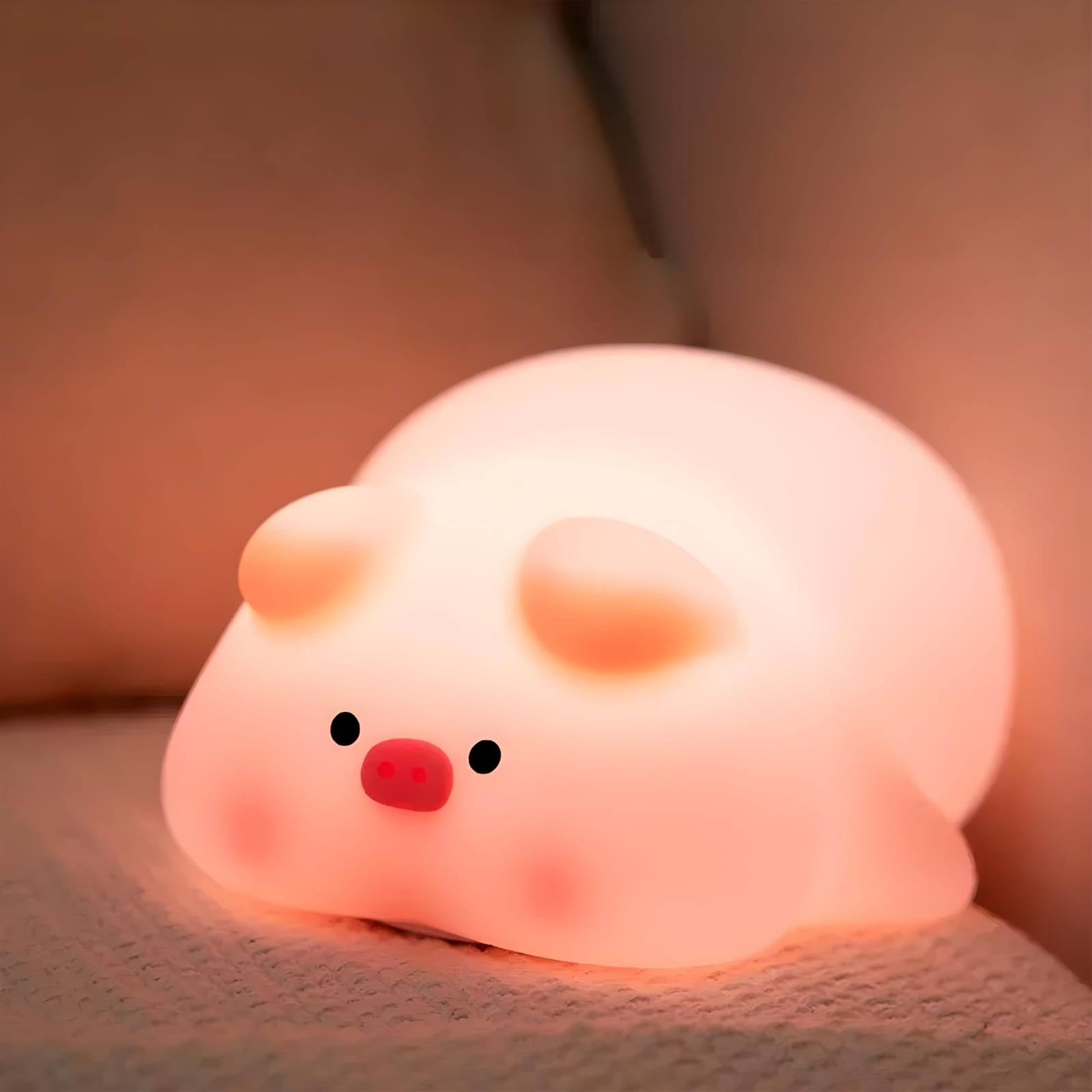 Luminária Touch Porquinho LED