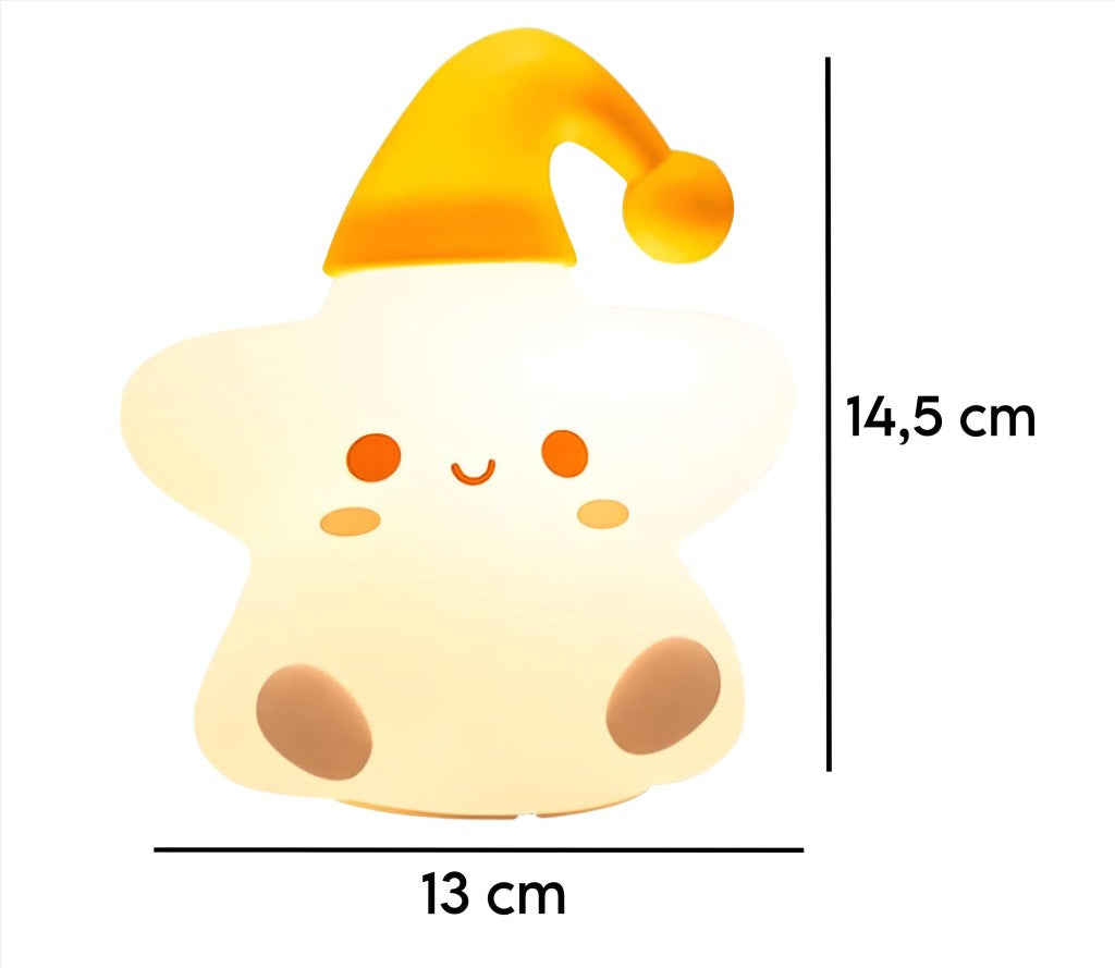 Luminária Touch Estrela LED