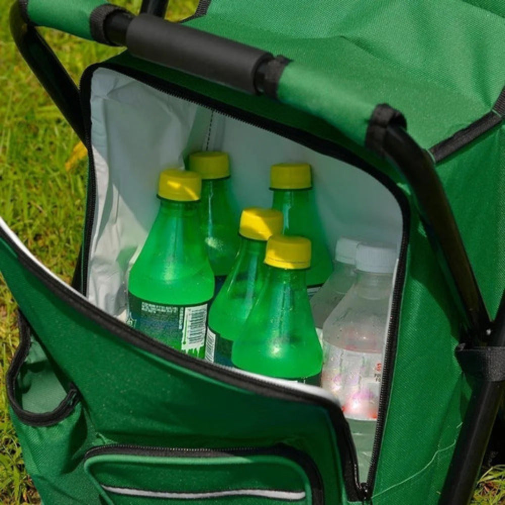 Banco Idea 2 em 1 | Dobrável com Mochila Semi-Térmica