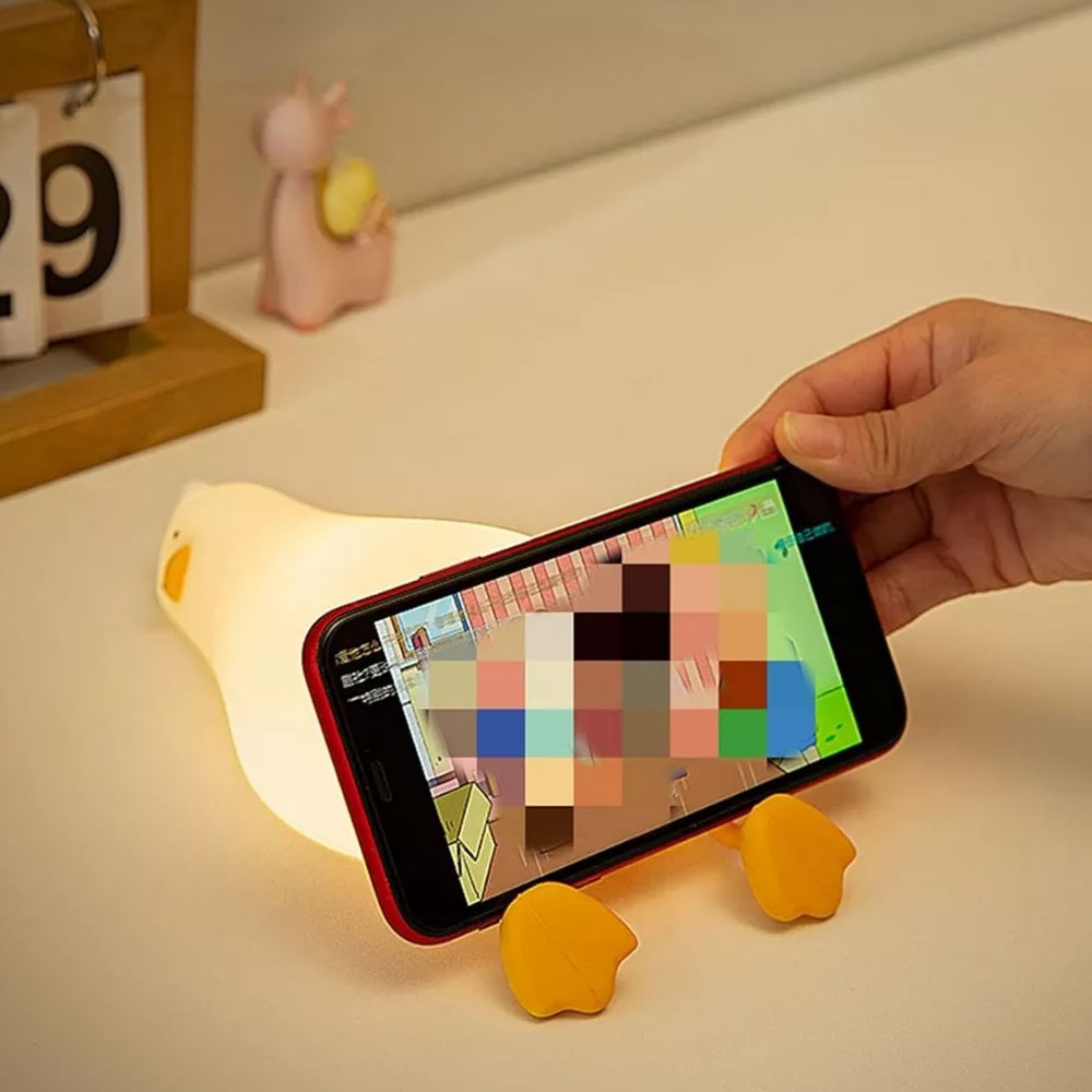 Luminária Touch Pato Deitado