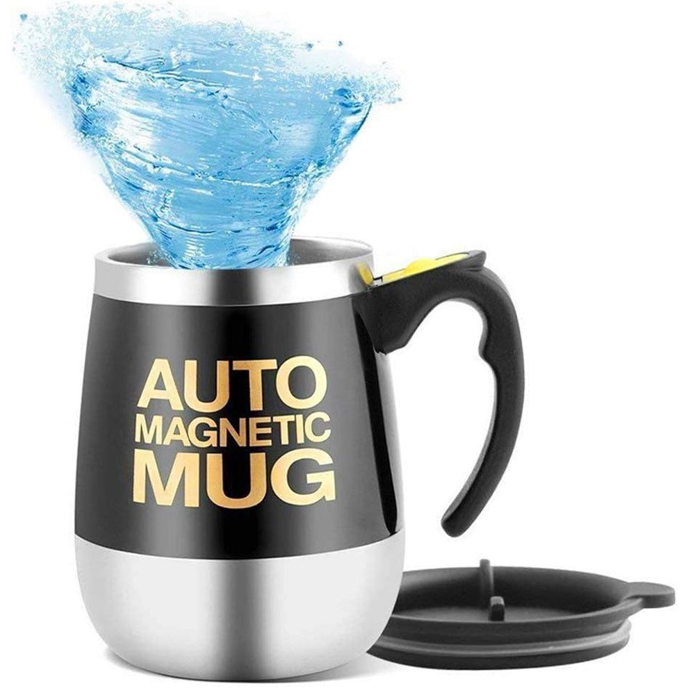 Caneca Magnética com Misturador Automático